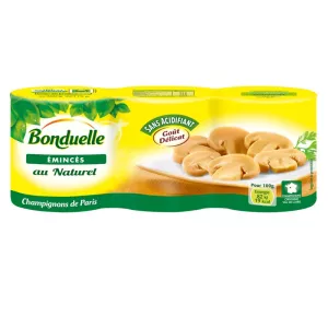 Bonduelle Champignons Emincés 3x115g