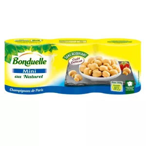 Mini Champi.1er Choix 3x115g
