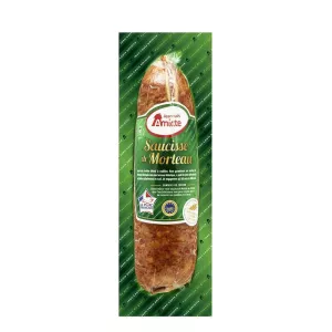 Saucisse de Morteau à Cuire, 350g - JEAN LOUIS AMIOTTE