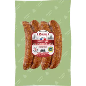 400 g Montbéliardworst - JEAN LOUIS AMIOTTE