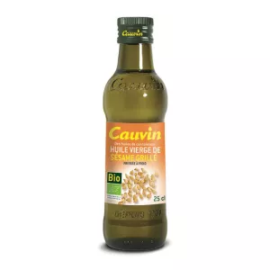 Olio di sesamo BIOLOGICO 25cl - CAUVIN