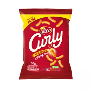 Original Peanut Chips, 60g - CURLY