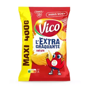 Chips extra nítidos, naturaleza 400g - Vico