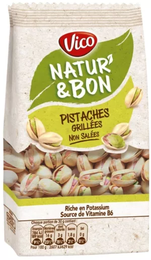 Pistaches grillées 200g - NATUR' & BON