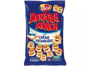 Monster Munch goût crème fromagère 85g - VICO