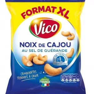 Noix de cajou au sel de guérande 220g - VICO .