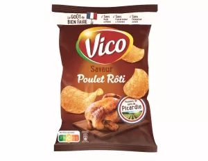 Vico Chips Lisse Poulet Roti 1