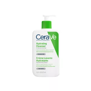 Crème Lavante Hydratante Nettoyant Quotidien Corps et Visage Peau Normale à Sèche 473ml - CERAVE