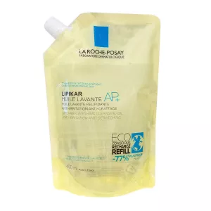 LIPIKAR Huile de Douche Lavante AP+ ECO RECHARGE 400 ml - LA ROCHE POSAY