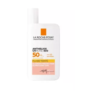 ANTHELIOS 50+ UV MUNE Fluide Invisible Avec Parfum Teinté ­ 50ml - LA ROCHE POSAY
