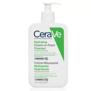 Crème Moussante Nettoyante  Flacon Pompe 473 ml - Nouveauté Janvier - CERAVE