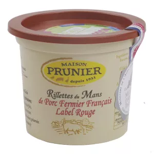 Rillettes Du Mans Schweinefleisch aus Freilandhaltung, 220g - MAISON PRUNIER