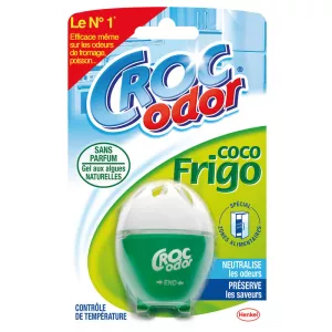 Geladeira desodorizante geladeira de coco 33g - Croc'odor