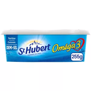 Margarina Semisal Omega 3 Para Tostadas y Cocinar 255g - St Hubert Omega 3