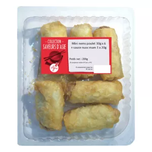 Nem Poulet 6x30g+sce Nuoc Mam
