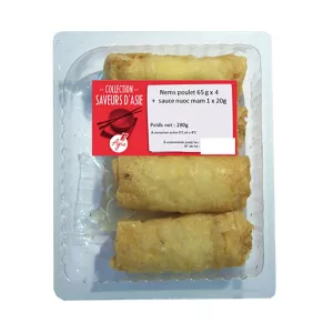 Nem Poulet 4x65g+1sce Nuoc Mam