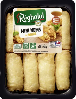 टर्की स्प्रिंग रोल्स X8 सॉस 260 ग्राम