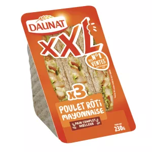 SDW XXL PLT mkate May0 230g - DAUNAT