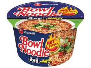 Spicy Bowl Noodle Soup 12 X 86 G - Nongshim