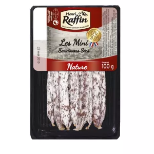 Mini Buchette Nature, x12 100g - HENRI RAFFIN