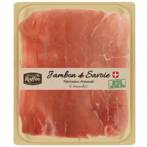 Jambon de Savoie, 6 Tranches 90g - HENRI RAFFIN