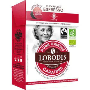 Capsules Expresso Caraibe Bio