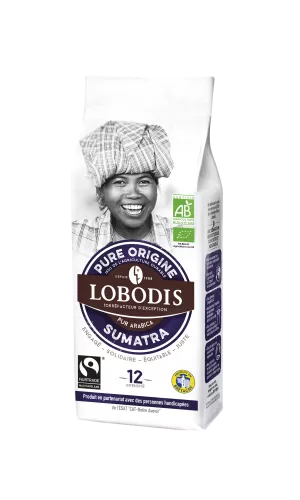 Café Moulu Sumatra Bio 250g - LOBODIS