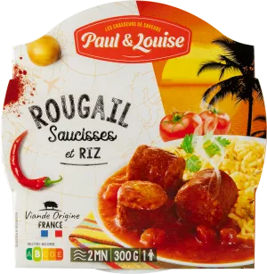 Сосиски Ругай с рисом, 300г - PAUL & LOUISE
