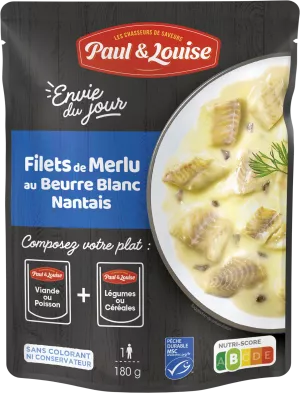व्हाइट बटर हेक फ़िलेट, 180 ग्राम - पॉल और लुईस