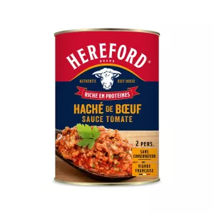 400 g di salsa di pomodoro tritata di manzo - Hereford