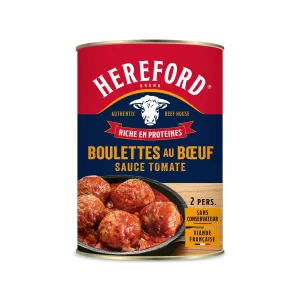 400g de molho de tomate de bolinho de carne - Hereford