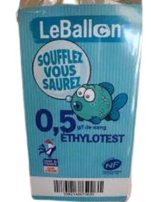 Ethylotest 0,5g/L