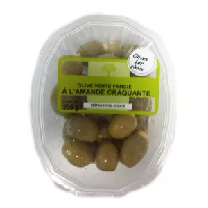 Olive Verte Farcie Amandes 200