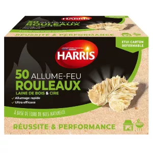 50 natuurlijke vuurstartrollen