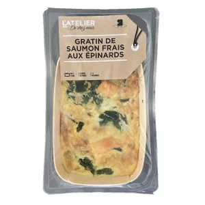 Salmão Espinafre Gratinado 300g