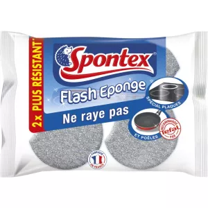 2 x kratzfester Schwamm - SPONTEX