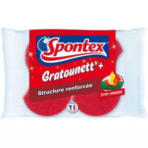 Eponge gratounett+ x2 - SPONTEX