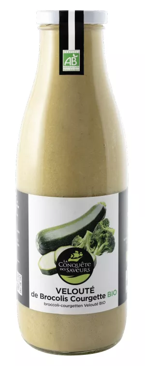 Biologische Courgette Broccoli Veloute