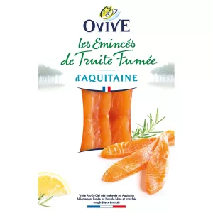 100g Sliced ​​Aquitaine Trout - OVIVE