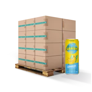 مشروب الموز 33CL FR X24 Slimcaraibos - CARAIBOS