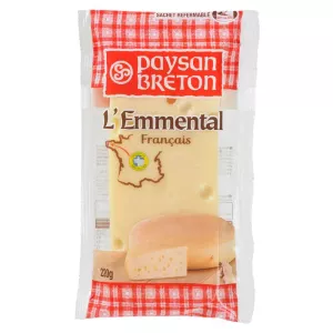 Emmental Cheese 220g - BRETON COUNTRY