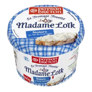 Madame loik natureza queijo chantilly Sel Guerande - PAYSAN BRETON