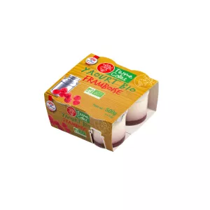Yaourts Framboise Bio 4x125g