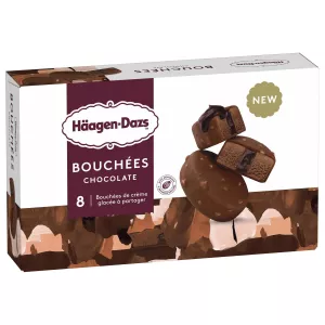 Sorvete com creme de chocolate x8 - Haagen Dazs