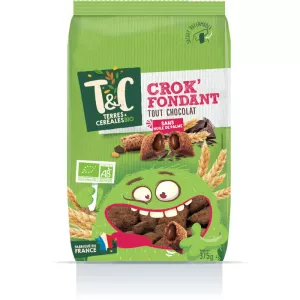 Crok' Fondant ganz aus Schokolade, 375 g - TERRES ET CEREALES Bio