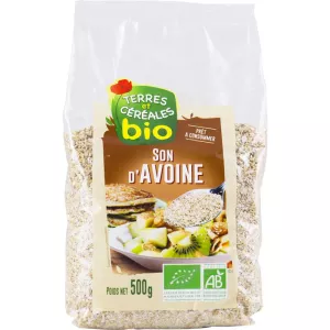 Son d'avoine BIO 500g - TERRES ET CÉRÉALES