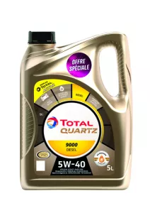 Total Qtz 9000 E 5w40 5l Os