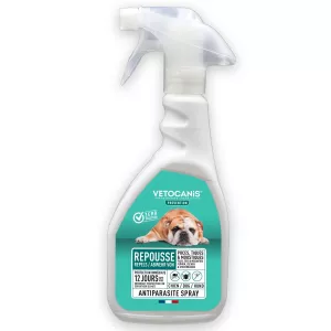 Antiparasitario Para Perros Tratamiento Contra Pulgas, 500ml - Vetocanis