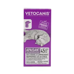 Kit diffusore calmante completo, riduzione dello stress per gatti - Vetocanis