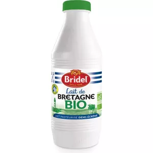 Lait de Bretagne BIO 1l - BRIDEL